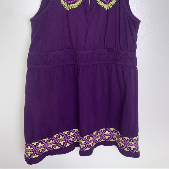 LIKE NEW! Athleta Yantra Surya Organic Embroidered Tank Top - Picture 8 of 12